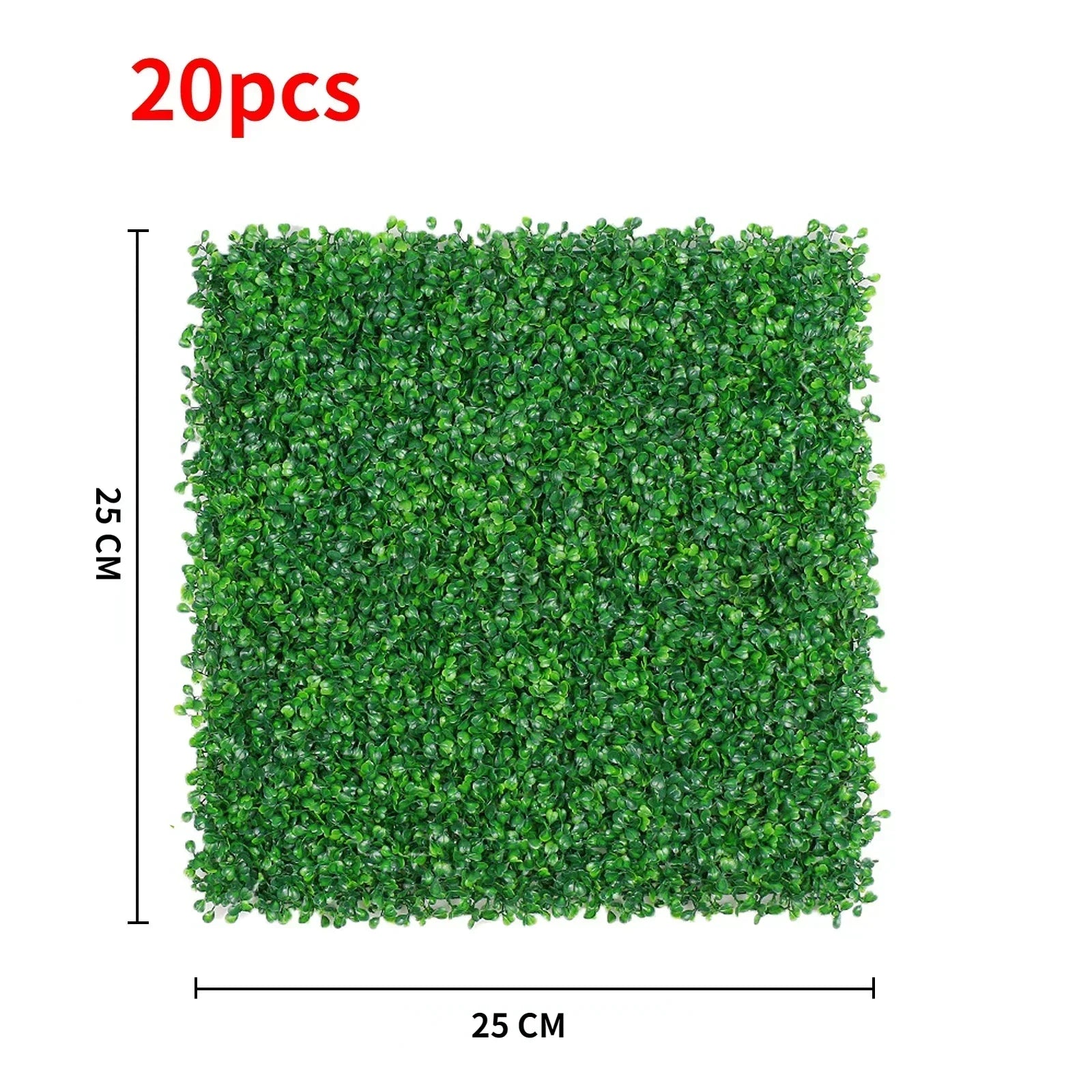 Evergreen Elegance: Artificial Boxwood Hedge Panels for Effortless Indoor and Outdoor Decor-5