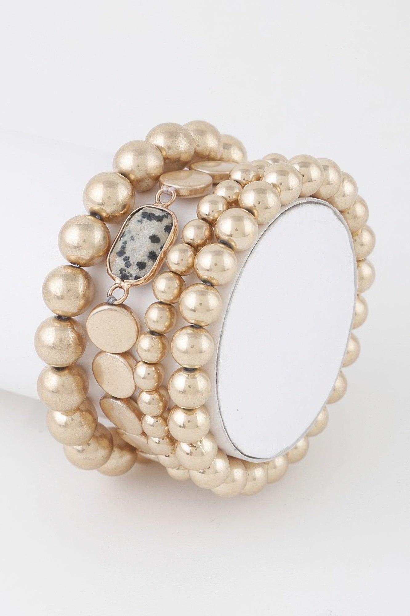 SOHO Stone Pendant Beaded Bracelet - New Collection PARIS LE MARAIS - BYMANYC ® New York-0