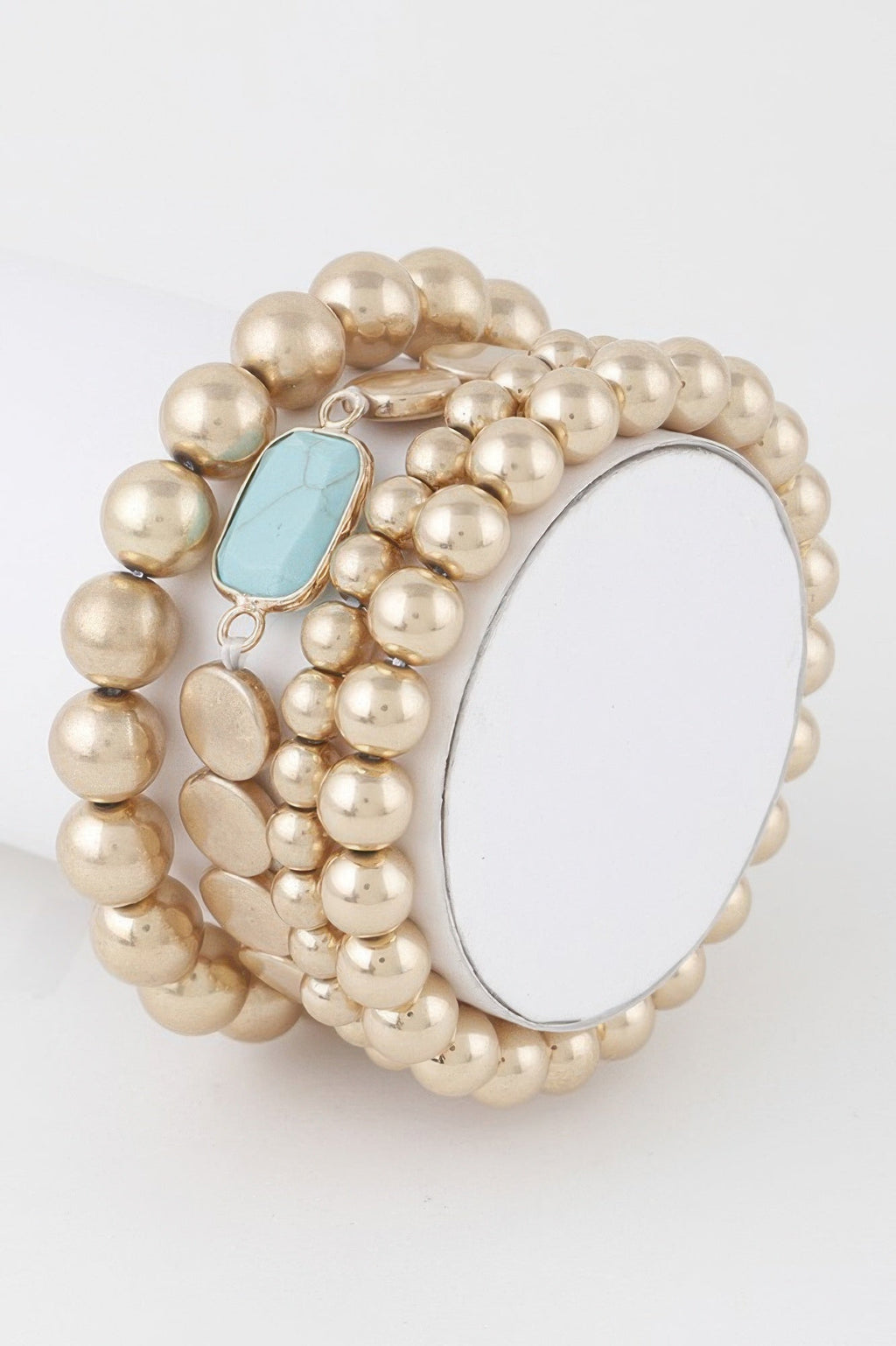 SOHO Stone Pendant Beaded Bracelet - New Collection PARIS LE MARAIS - BYMANYC ® New York-3