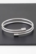 THE HIGHLINE Coil Wrapped Statement Bracelet: BYMANYC ® New York-3