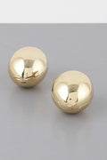 TRIBECA Empty Shell Clasp Earrings: NYFW BYMANYC ® New York-0