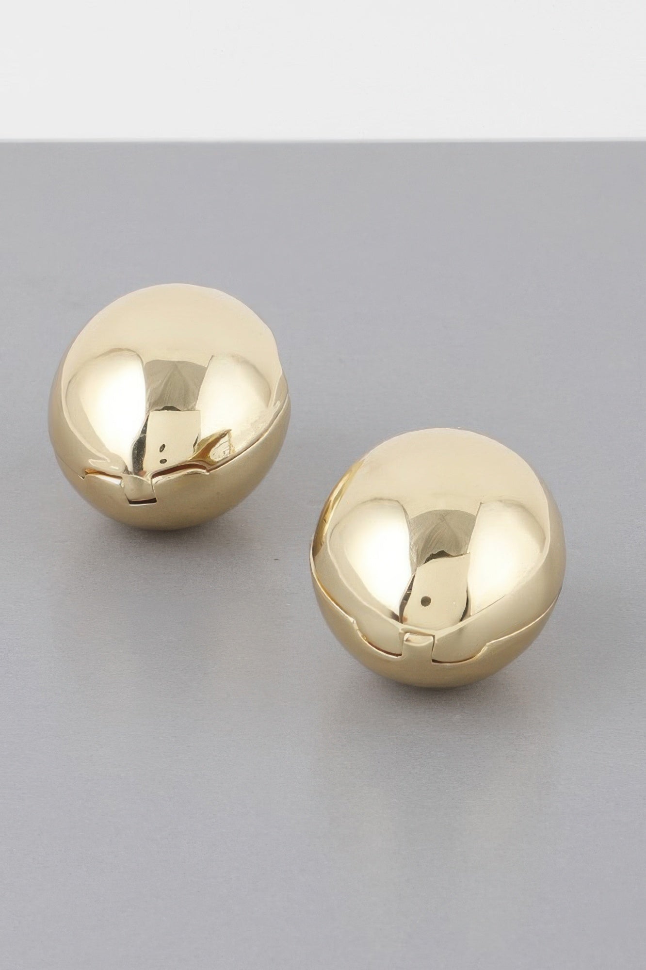 TRIBECA Empty Shell Clasp Earrings: NYFW BYMANYC ® New York-0
