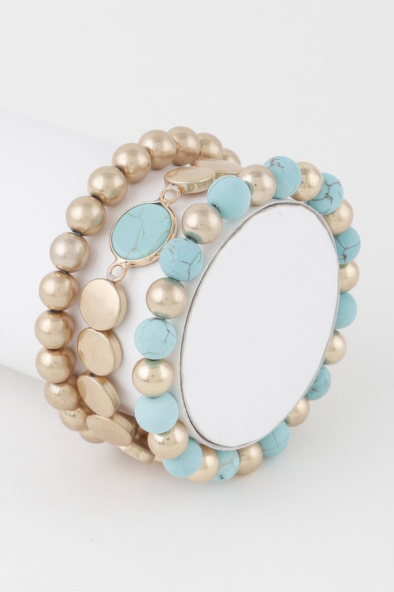 TRIBECA Multi Stone Beaded Bracelet - New Collection PARIS LE MARAIS - BYMANYC ® New York-0