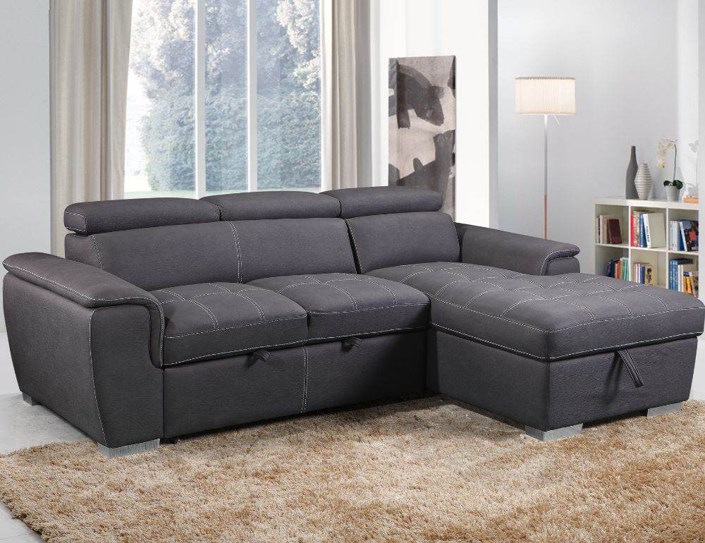 Jordan Sleeper Sectional with Storage Chaise-4