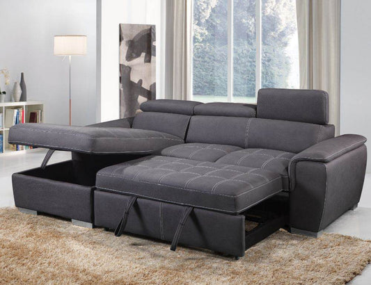 Jordan Sleeper Sectional with Storage Chaise-0
