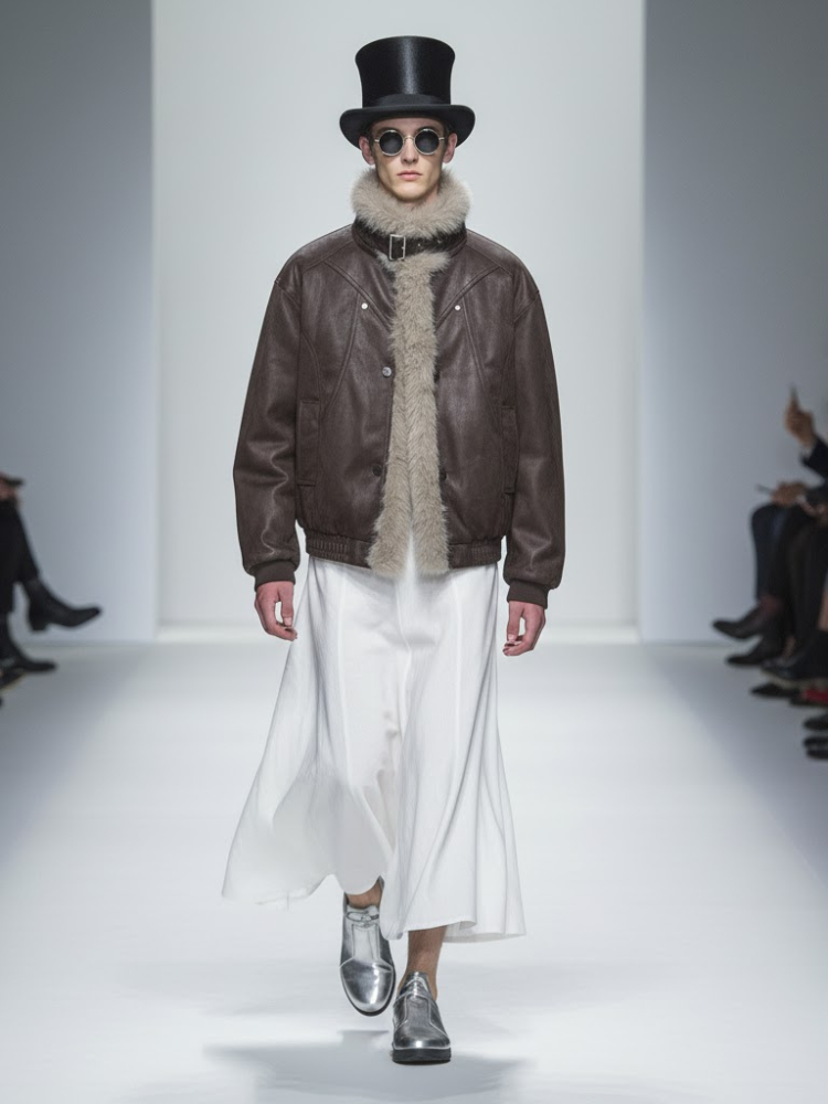 WEST VILLAGE Men's Jacket Fashion Week Collection BYMANYC ® New York-1