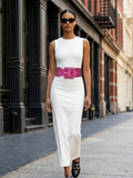 WOMEN'S BELT • MADISON Fashion Chic Metallic BY NYC ® New York-0