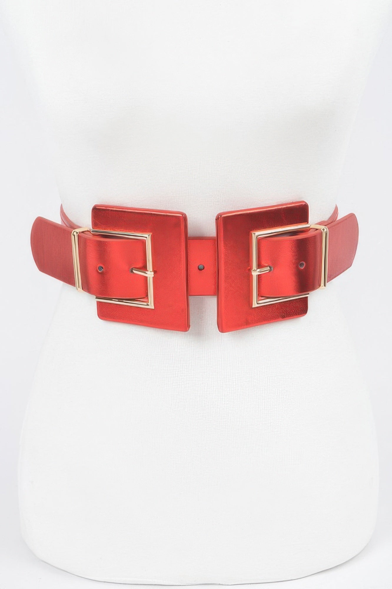 WOMEN'S BELT • TRIBECA Fashion Chic Two Buckle BYMANYC ® New York-1