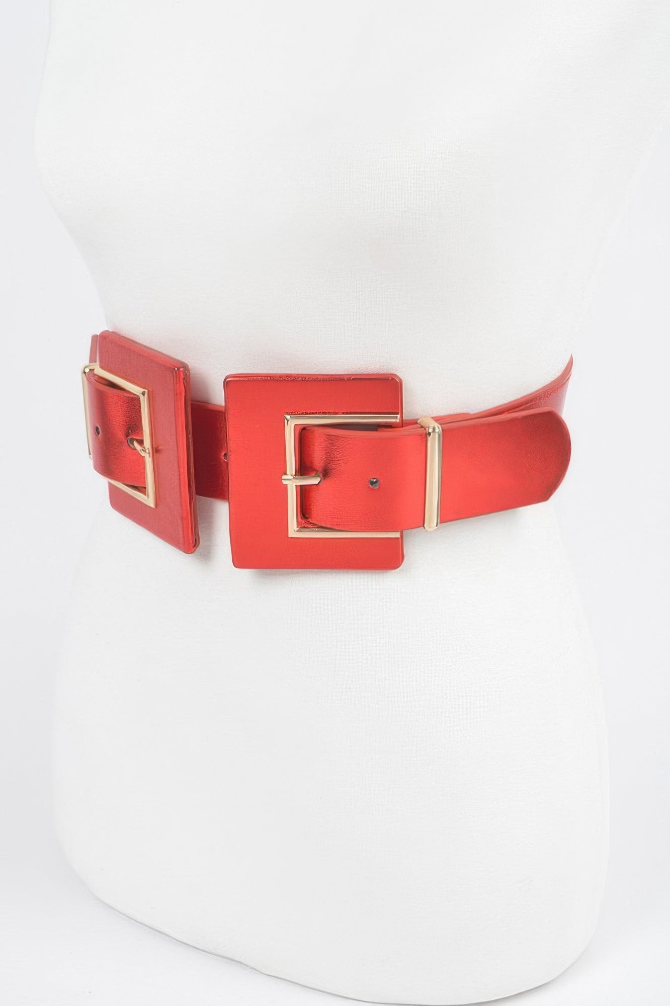 WOMEN'S BELT • TRIBECA Fashion Chic Two Buckle BYMANYC ® New York-2