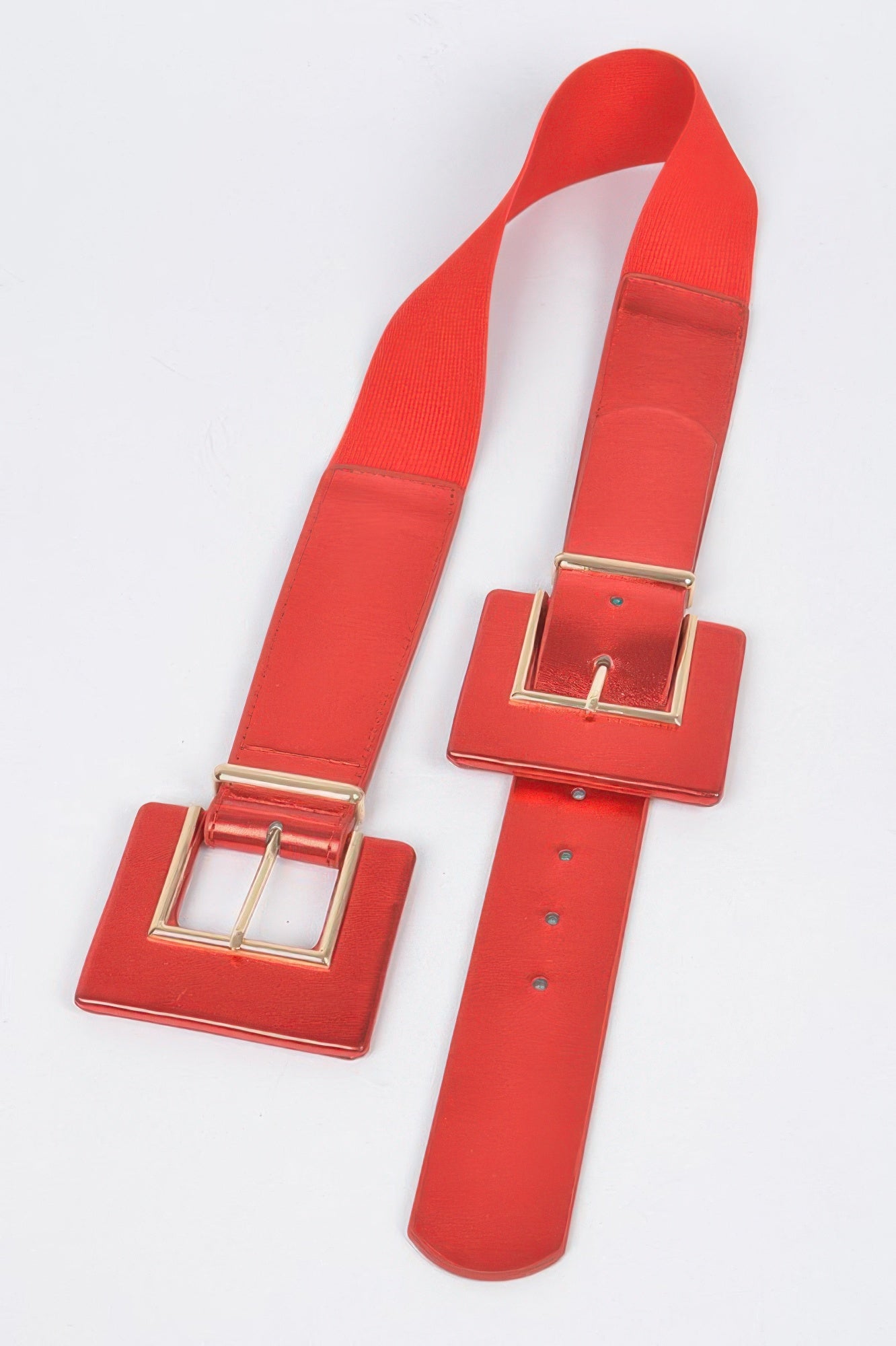 WOMEN'S BELT • TRIBECA Fashion Chic Two Buckle BYMANYC ® New York-4
