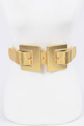 WOMEN'S BELT • TRIBECA Fashion Chic Two Buckle BYMANYC ® New York-5