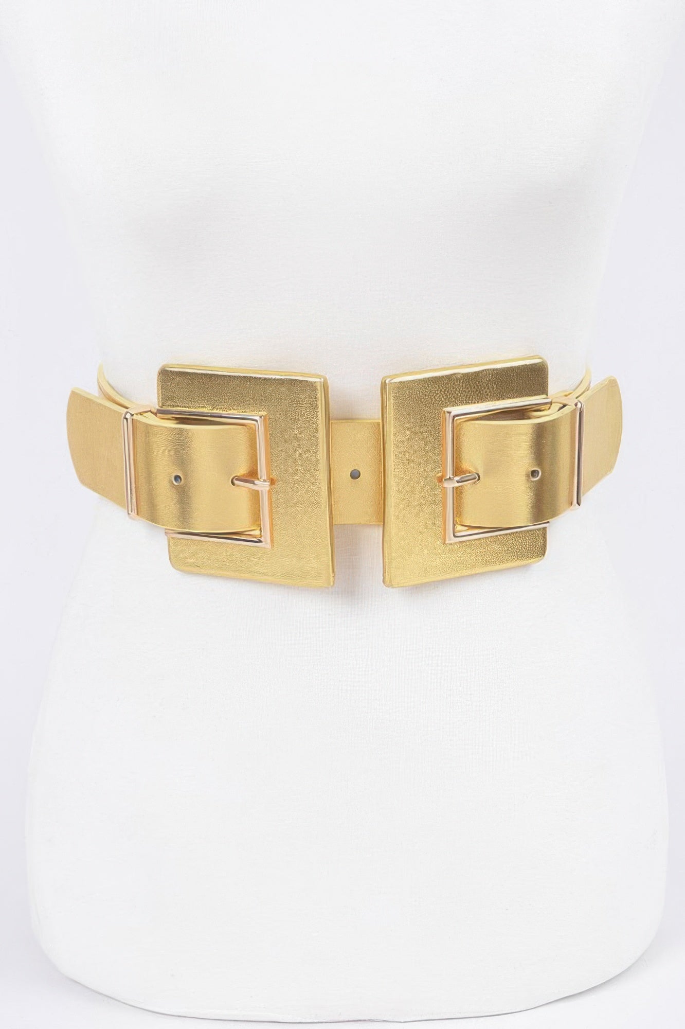 WOMEN'S BELT • TRIBECA Fashion Chic Two Buckle BYMANYC ® New York-5