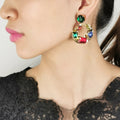 WOMEN'S EARRINGS Gold Color CARNEGIE - BYMANYC ® New York-0