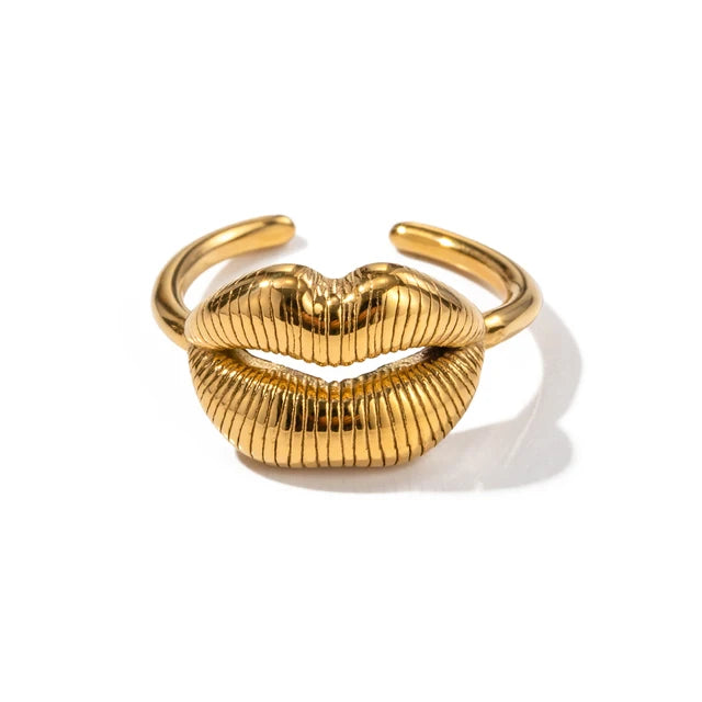 WOMEN'S RING Gold Color LEXINGTON - BYMANYC ® New York-2