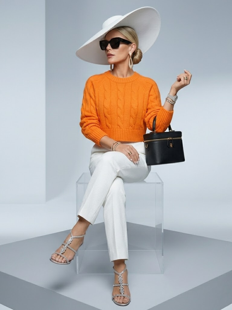WOMEN'S SWEATER BUSHWICK New Collection CHIC - BYMANYC ® New York-0