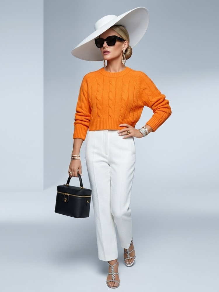WOMEN'S SWEATER BUSHWICK New Collection CHIC - BYMANYC ® New York-1