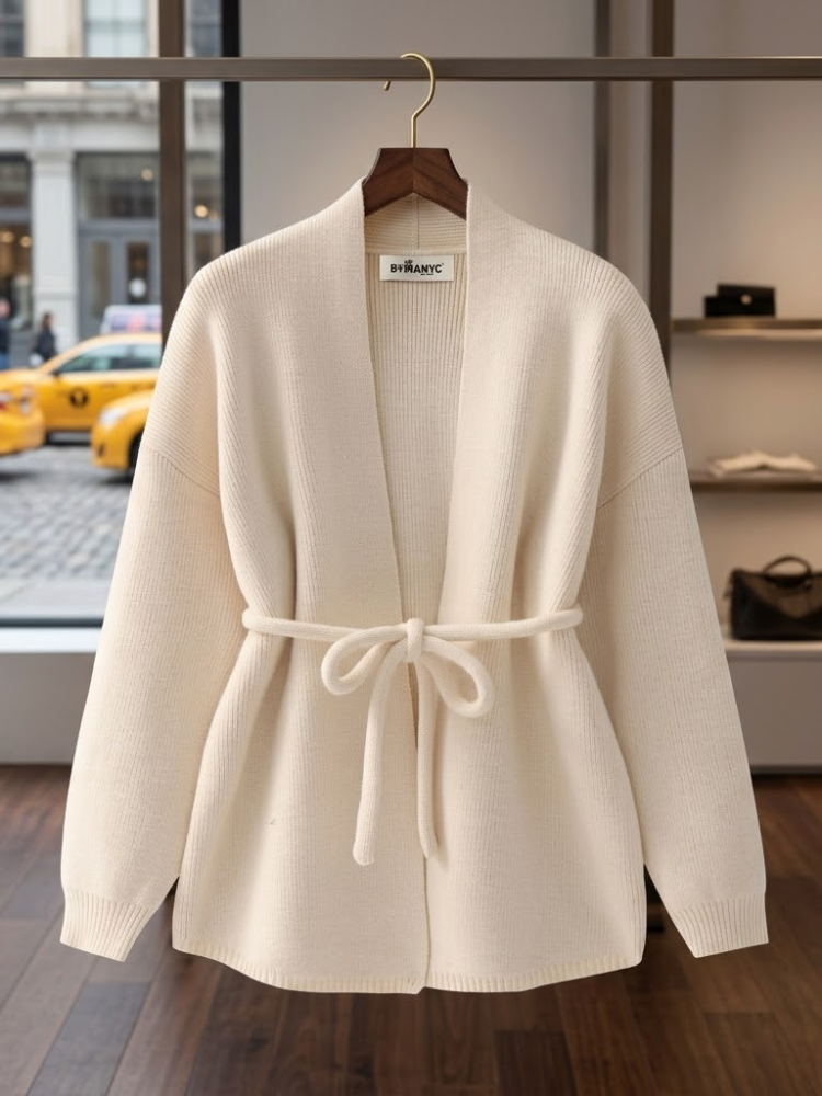 Woman's Cardigan UPPER EAST SIDE New Collection FASHION CHIC - BYMANYC ® New York-1