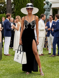Women's Dress Elegant Black GRAMERCY New Collection THE HAMPTONS BYMANYC ® New York-0