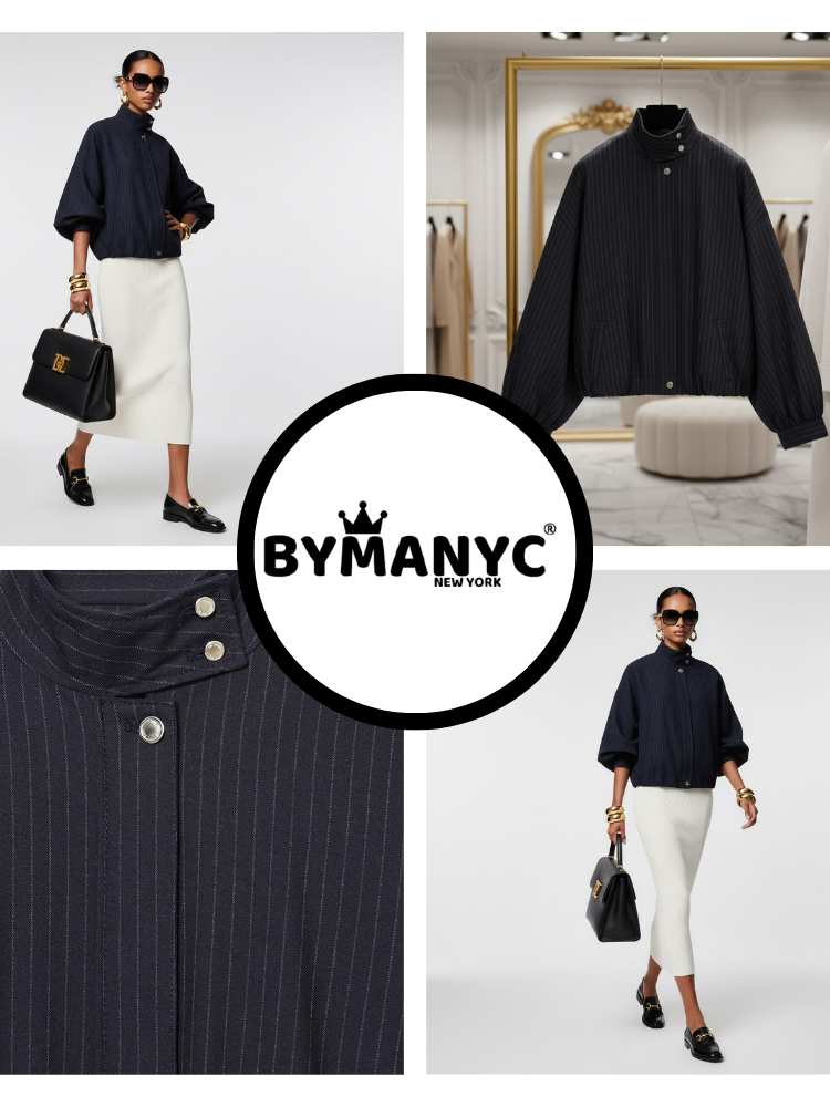 Women's Eco Jacket 5TH AVENUE NYFW New Collection BYMANYC ® New York-2