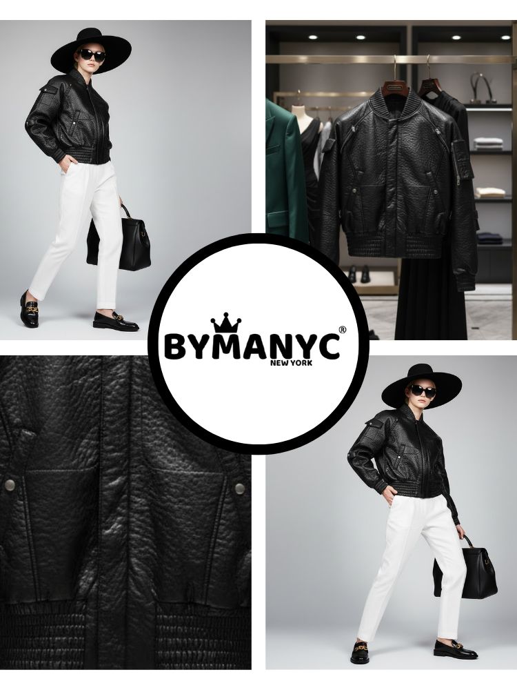 Women's Eco Jacket CONEY ISLAND NY CITY Collection BYMANYC ® New York-2