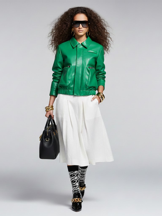Women's Eco Jacket LITTLE INDIA NY CITY Collection BYMANYC ® New York-0
