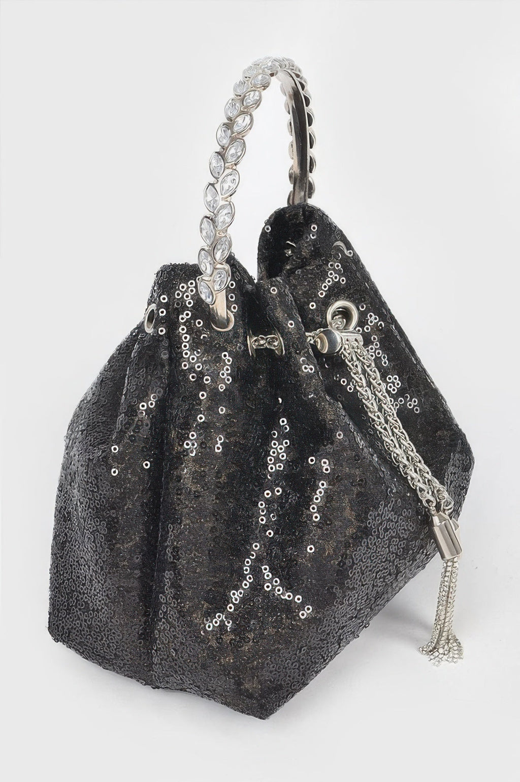 Women's Handbag Sequins Bucket Bag - NOHO - BYMANYC ® New York-2