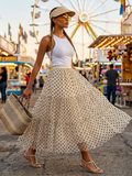 Women's Skirt CHELSEA Ruffle Dream Collection - Los Angeles BYMANYC New York-0