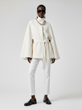 Women's Structured Sash Cape BLACK - PROSPECT HEIGHTS: New Collection COUTURE in BROOKLYN - BYMANYC ® New York-3