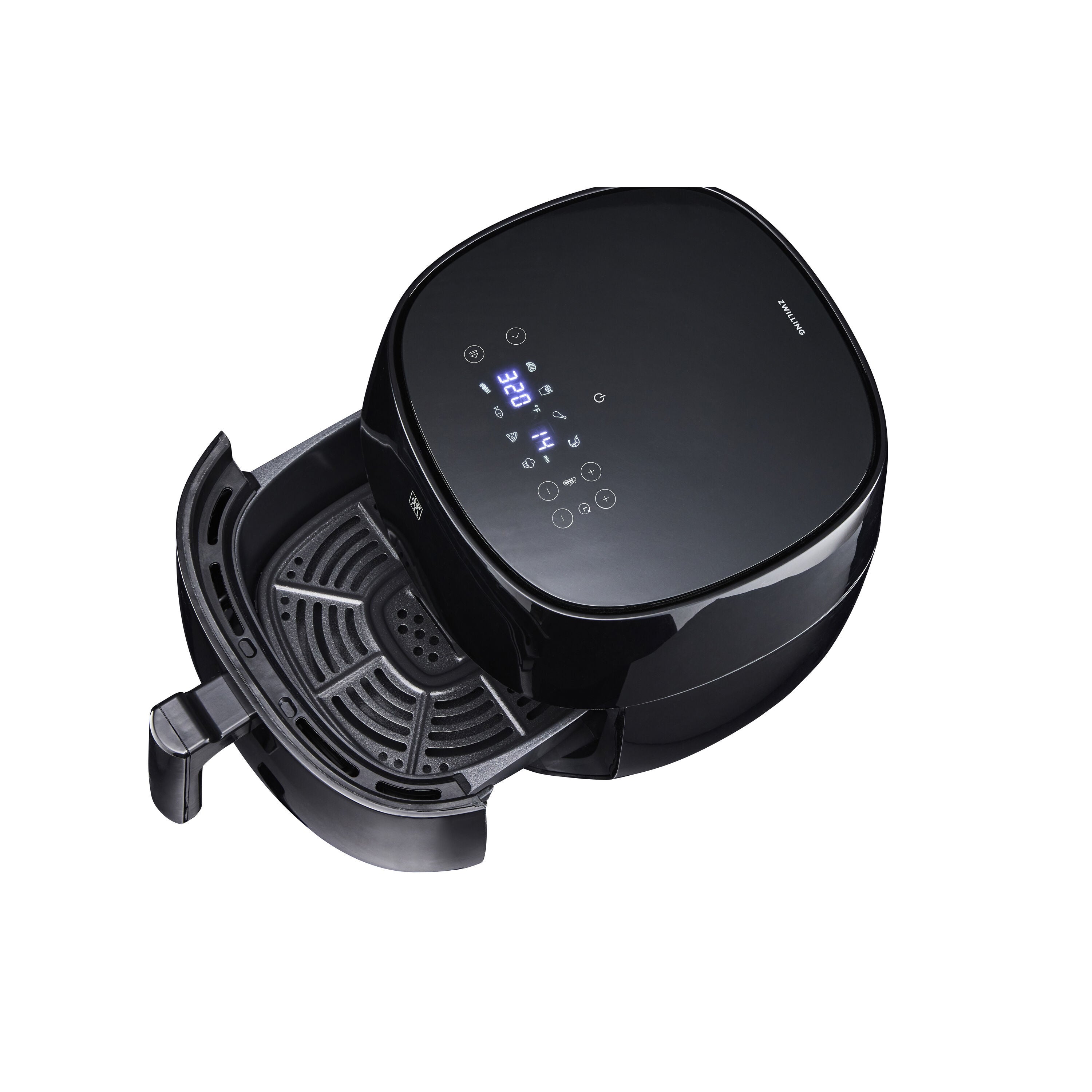 ZWILLING Ceramic Coated 4L Air Fryer Black 8 Preset Programs-2