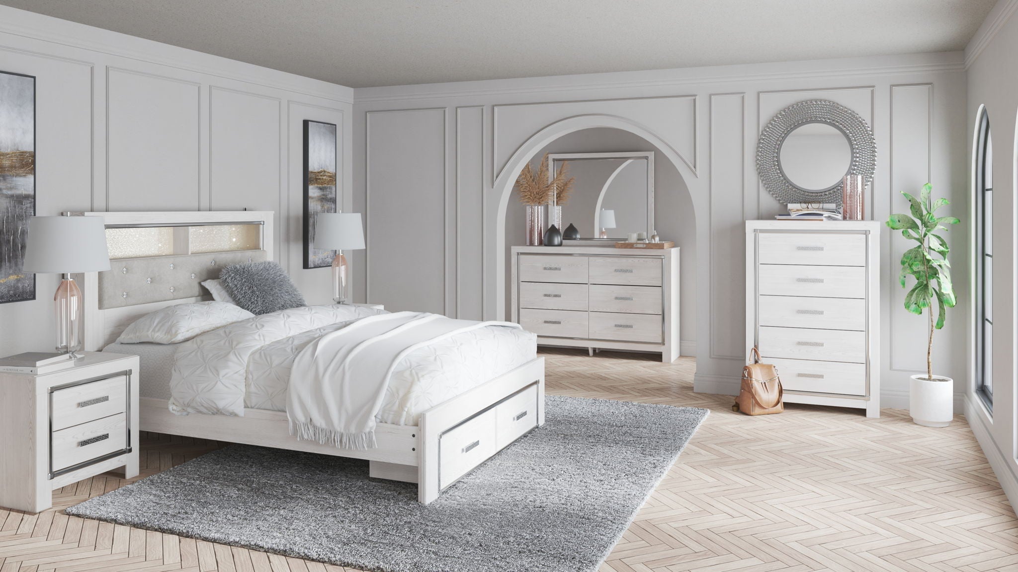 Altyra - Bookcase Bedroom Set-0