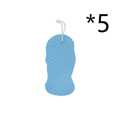 Éponge de frottement corporelle 3D Motif écailles de poisson Boule de bain tridimensionnelle