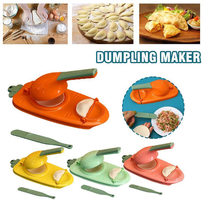 Nouvel outil de fabrication de raviolis 2 en 1 pour la cuisine, ustensile de pâtisserie manuel