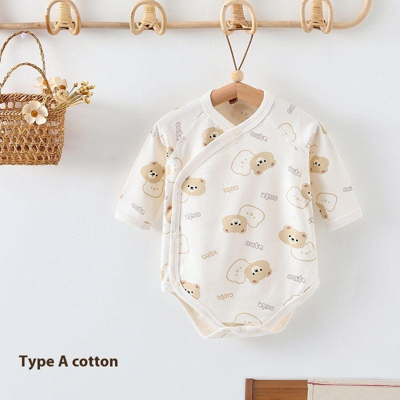 Barboteuses Bébé Classe A Pur Coton Sous-vêtements Nouveau-né