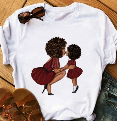 Camiseta de manga corta holgada para mujer