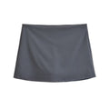 Jupe courte taille basse de sport rétro extensible coupe slim pour femme