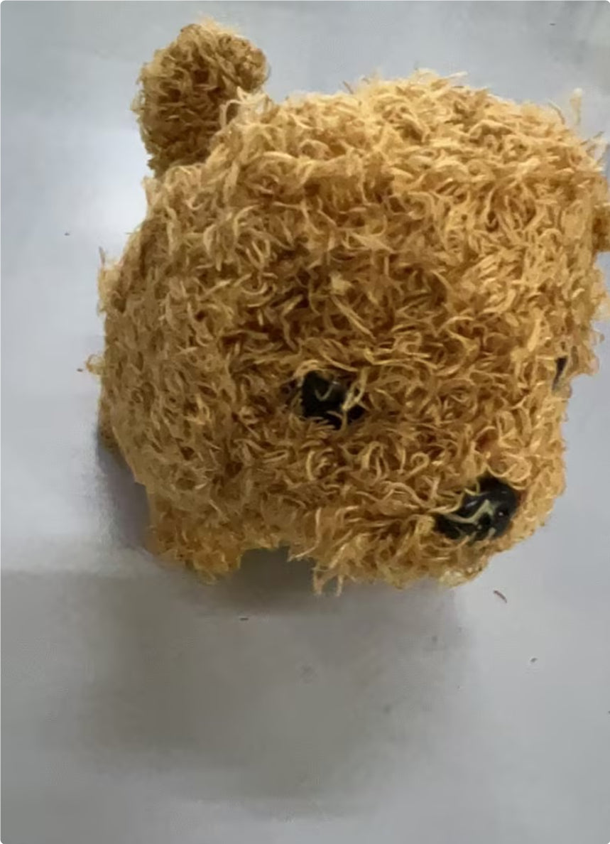 Mon chien robot en peluche courte