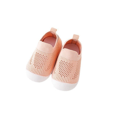 Chaussures Bébé Tout-petit Semelle Souple Antidérapantes Légères en Tissu Volant