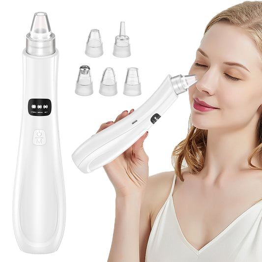 Éliminateur de points noirs électrique pour le visage Nettoyant d'acné Éliminateur de points noirs Aspirateur Outil Nettoyant de pores Machine
