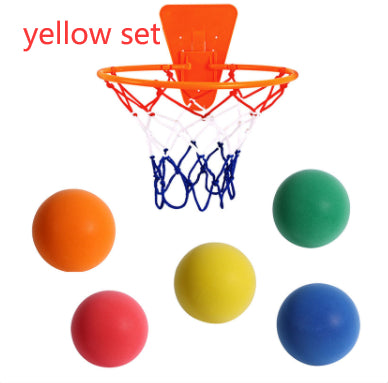 Pelota Deportiva Silenciosa de Espuma de Alta Densidad Baloncesto Mudo de Interior Pelota Elástica Blanda Juguetes Deportivos para Niños