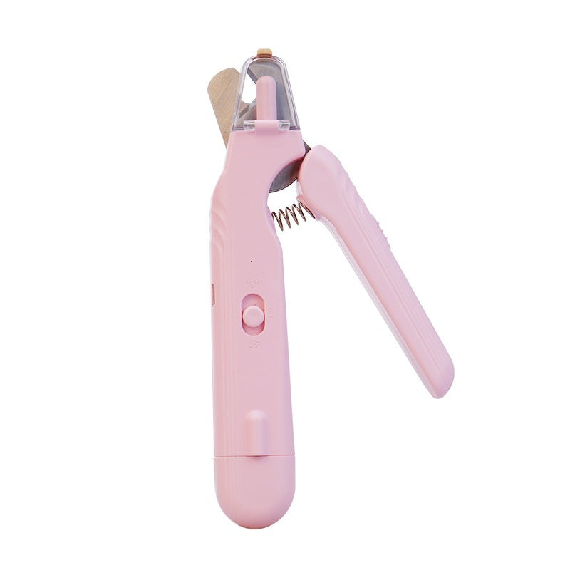 Coupe-ongles 2 en 1 pour animaux avec lumière LED, pour chiens et chats. Ciseaux spéciaux pour animaux de compagnie. Coupe-ongles multifonctions pour les pattes. Accessoires pour animaux.