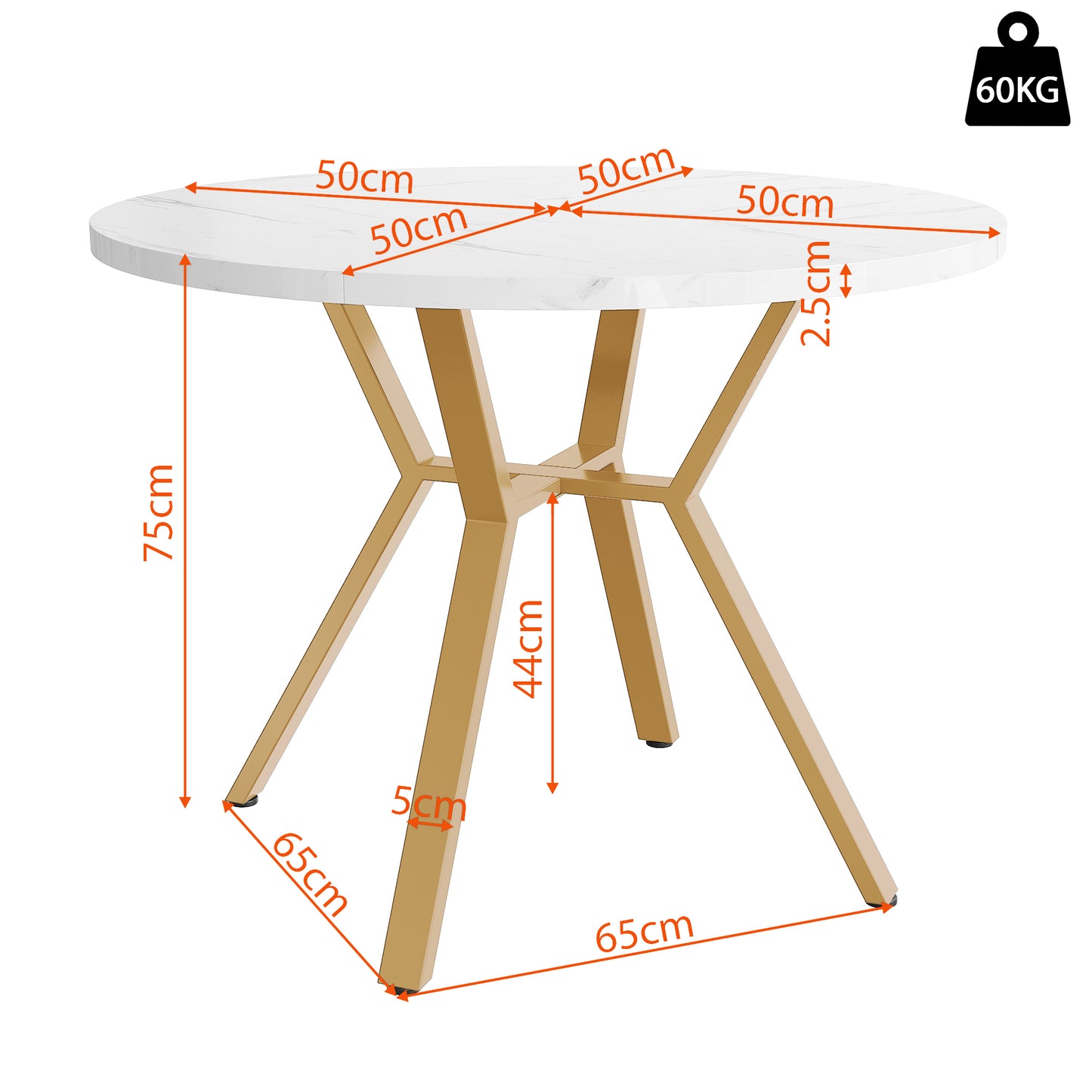 Ensemble table et chaises de salle à manger 5 pièces, moderne, simple, table ronde en marbre et chaises, pieds de table en métal doré, 4 chaises ergonomiques en velours, chaises de salle à manger vertes