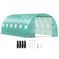 Walk-in Tunnel Greenhouse, 20 X 10 X 7 Ft