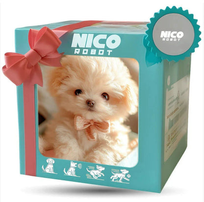 Mon chien robot en peluche courte