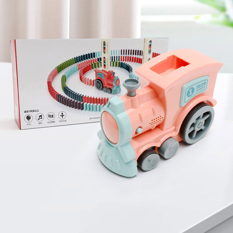 Jouets train de dominos
