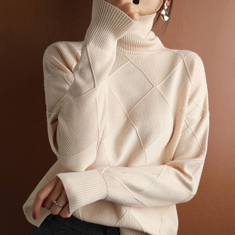 Tricot Automne et Hiver Chemise de base à manches longues à porter en extérieur