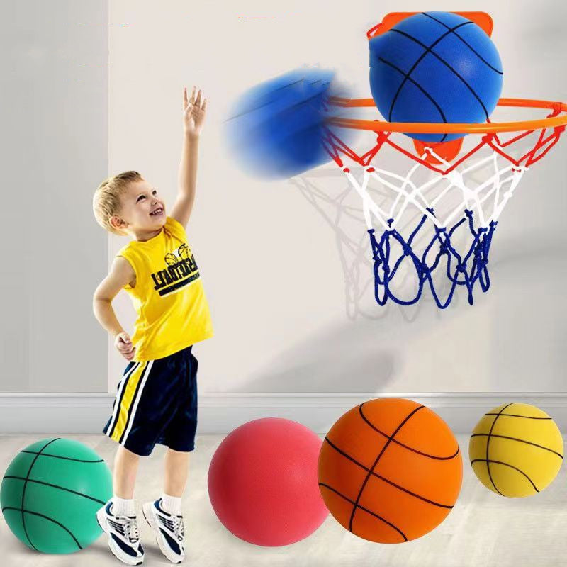 Pelota Deportiva Silenciosa de Espuma de Alta Densidad Baloncesto Mudo de Interior Pelota Elástica Blanda Juguetes Deportivos para Niños