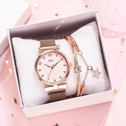 Bracelet de montre numérique en alliage pour femme
