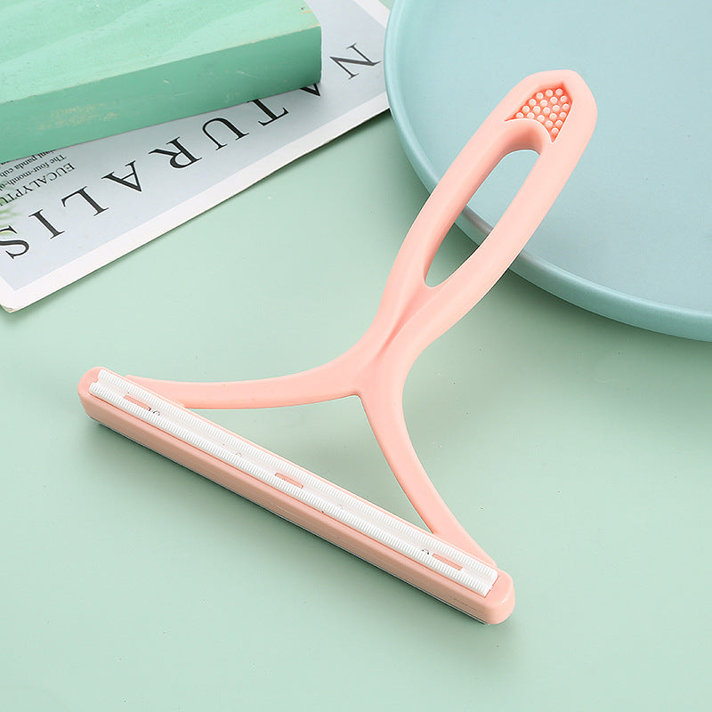 Quitapelusas manual de doble cara, herramienta para quitar bolas de pelo de abrigos de lana, la estática no daña la ropa ni los suéteres