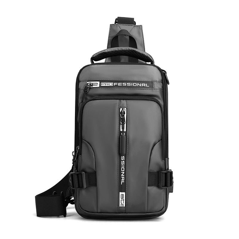Bolsos cruzados para hombre Mochila multifuncional Bolsos de hombro y pecho