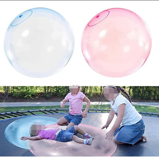 Balle bulle d'été à injection d'eau, balle bulle transparente, ballons soufflants en TPR pour enfants, super